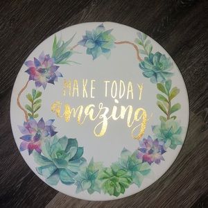 Room Decor! Make Today Amazing Canvas